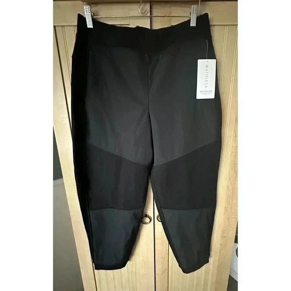 Athleta Pants - NWT Women's ATHLETA Get Set Hybrid Jogger Black Sweatpants; 467913 Size L